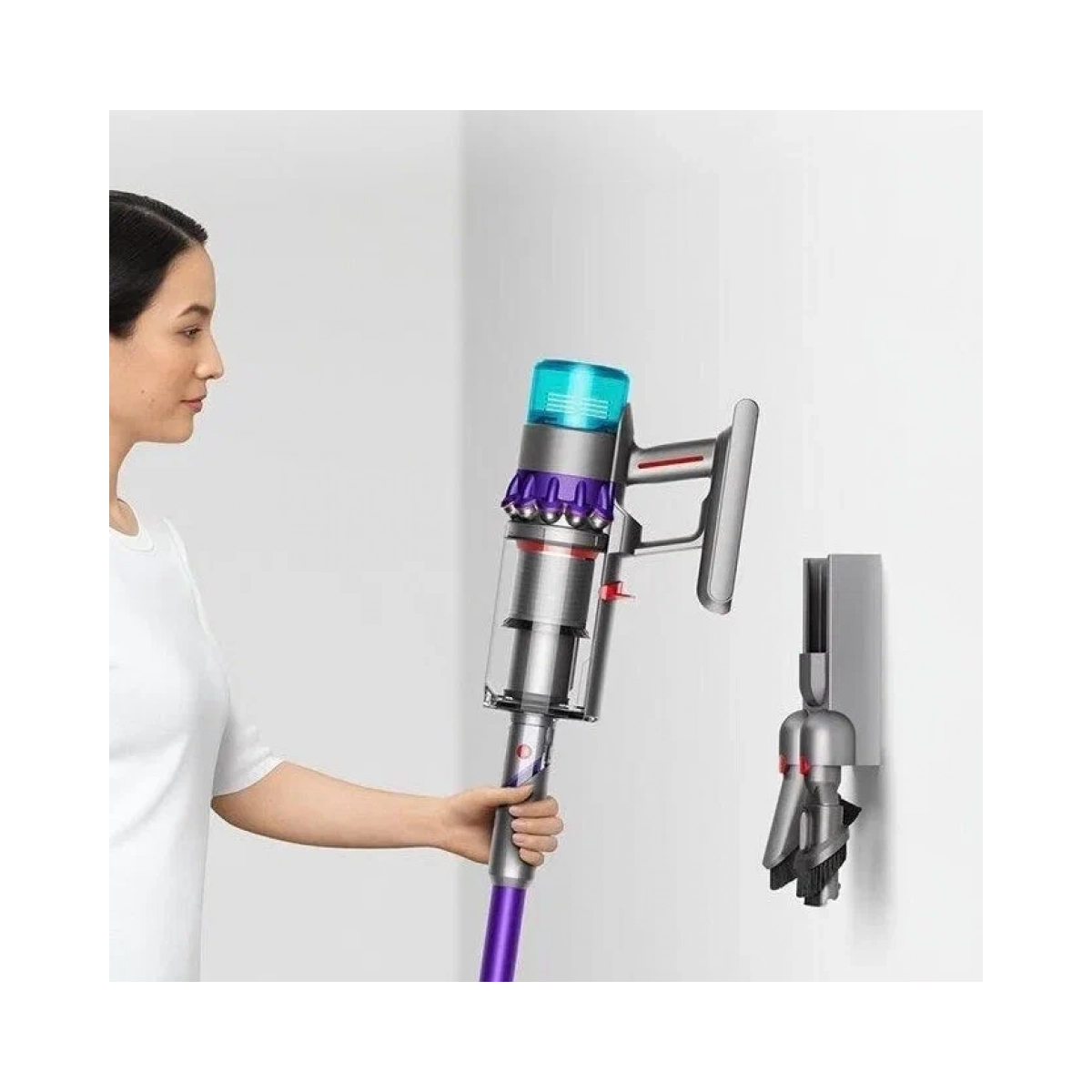 Фото Вертикальный пылесос Dyson Gen5Detect Absolute purple