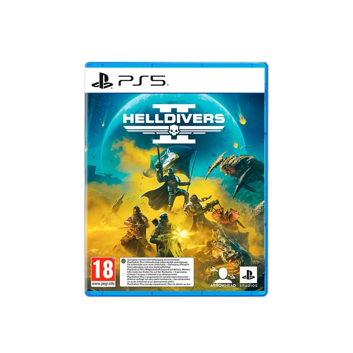 Фото Helldivers 2 PS5, русские субтитры